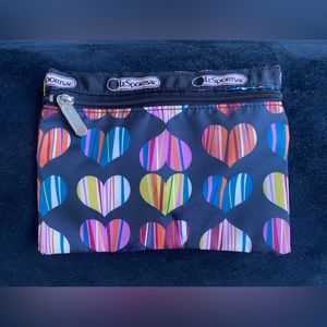 LeSportsac Love Struck Cosmetic Bag NWOT
